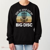 Funny Disc Golf Art For  Flying Disc Sport Players Women's Sweatshirt thumb 0