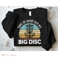 Funny Disc Golf Art For  Flying Disc Sport Players Sweatshirt thumb 2