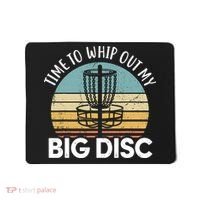 Funny Disc Golf Art For  Flying Disc Sport Players Mousepad thumb 0