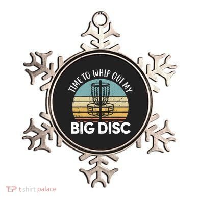 Funny Disc Golf Art For  Flying Disc Sport Players Ornament