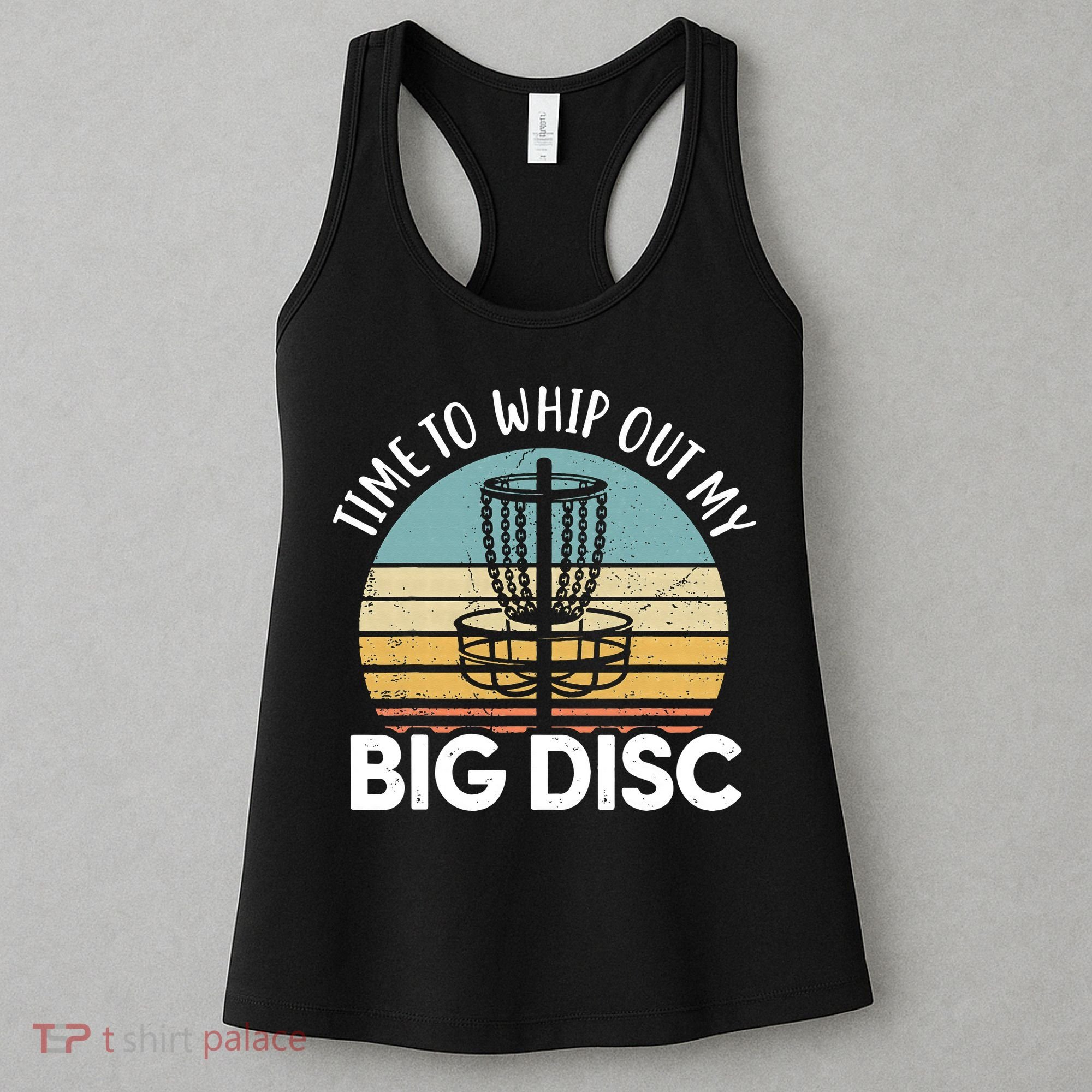 Funny Disc Golf Art For  Flying Disc Sport Players Women's Tank Top