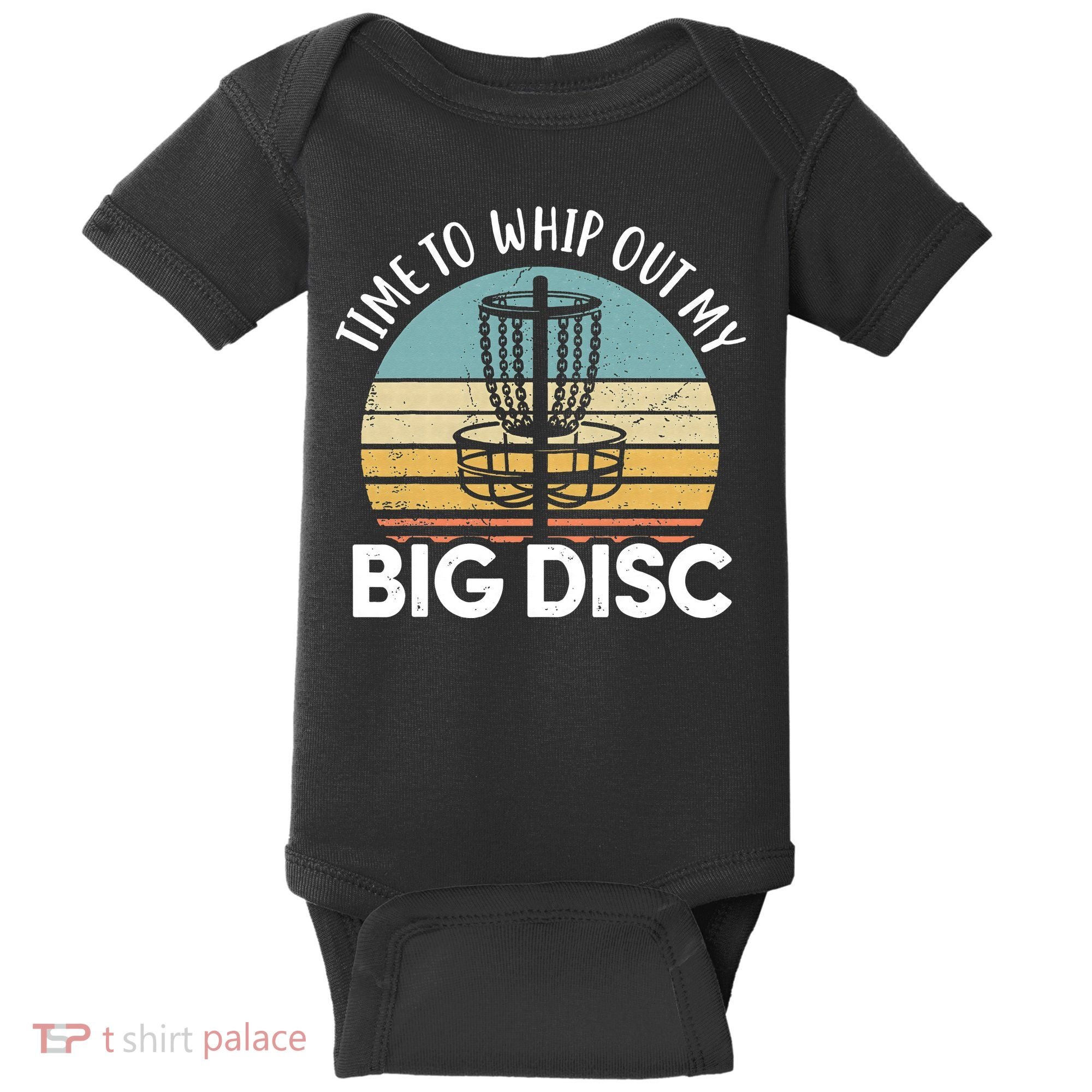 Funny Disc Golf Art For  Flying Disc Sport Players Baby Bodysuit