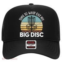 Funny Disc Golf Art For  Flying Disc Sport Players Hat thumb 0