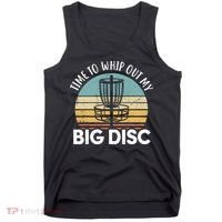 Funny Disc Golf Art For  Flying Disc Sport Players Tank Top thumb 0