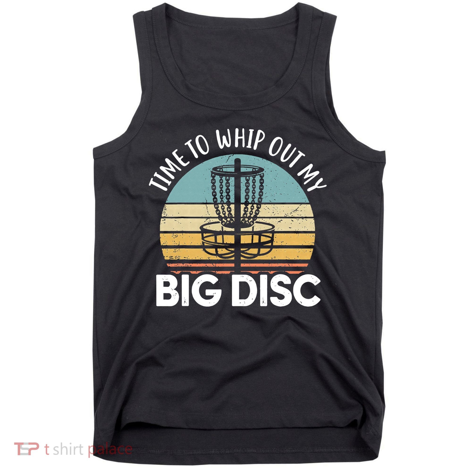 Funny Disc Golf Art For  Flying Disc Sport Players Tank Top