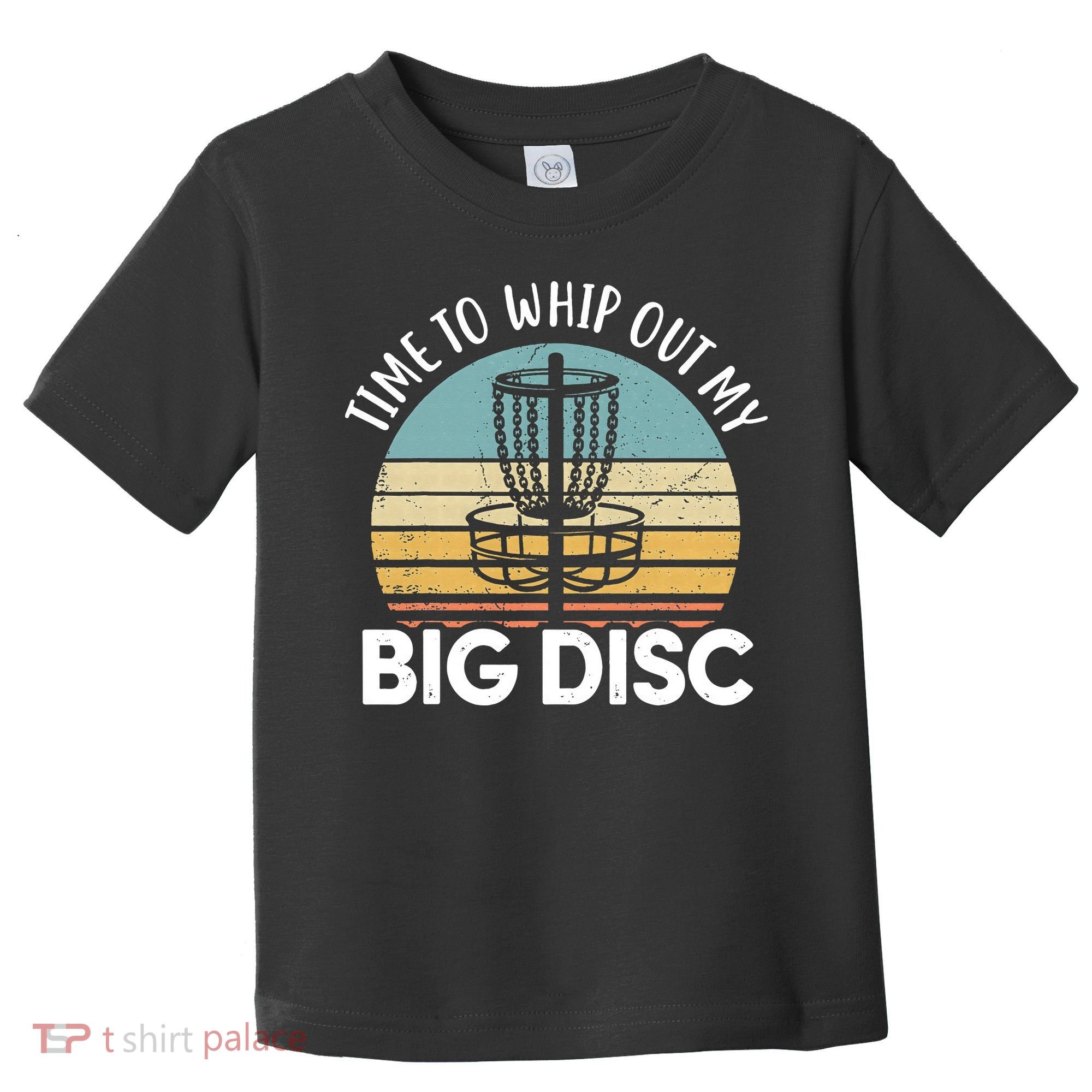 Funny Disc Golf Art For  Flying Disc Sport Players Toddler T-Shirt