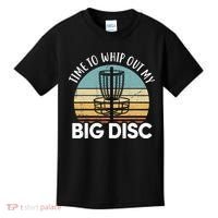 Funny Disc Golf Art For  Flying Disc Sport Players Kids T-Shirt thumb 0