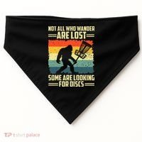 Funny Disc Golf Bigfoot For Disc Golf Players USA-Made Doggie Bandana thumb 0