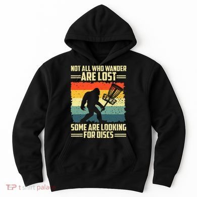 Funny Disc Golf Bigfoot For Disc Golf Players Hoodie