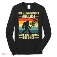 Funny Disc Golf Bigfoot For Disc Golf Players Long Sleeve Shirt thumb 0