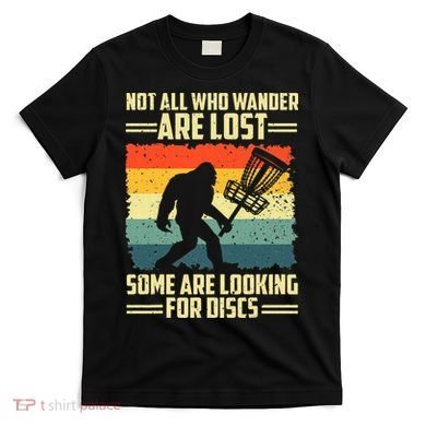 Funny Disc Golf Bigfoot For Disc Golf Players T-Shirt