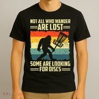 Funny Disc Golf Bigfoot For Disc Golf Players T-Shirt thumb 3