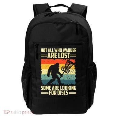 Funny Disc Golf Bigfoot For Disc Golf Players Backpack