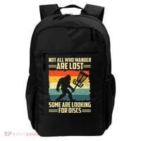 Funny Disc Golf Bigfoot For Disc Golf Players Backpack thumb 0