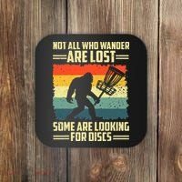 Funny Disc Golf Bigfoot For Disc Golf Players Coaster thumb 0