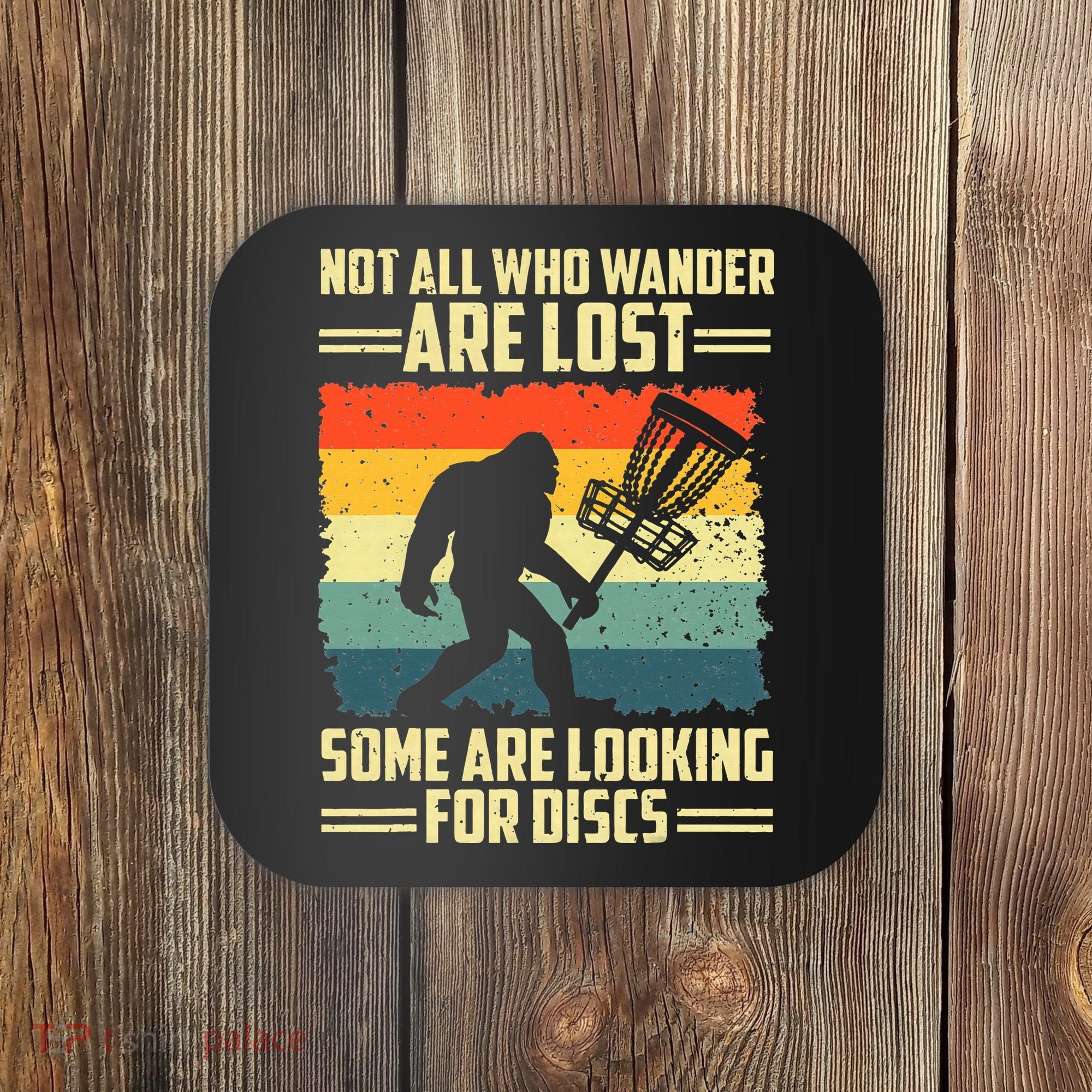 Funny Disc Golf Bigfoot For Disc Golf Players Coaster