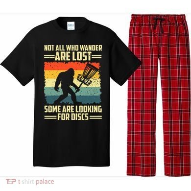 Funny Disc Golf Bigfoot For Disc Golf Players Pajama Set