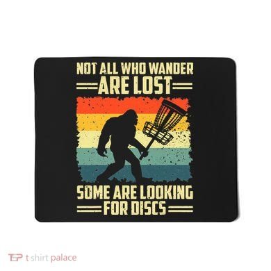 Funny Disc Golf Bigfoot For Disc Golf Players Mousepad
