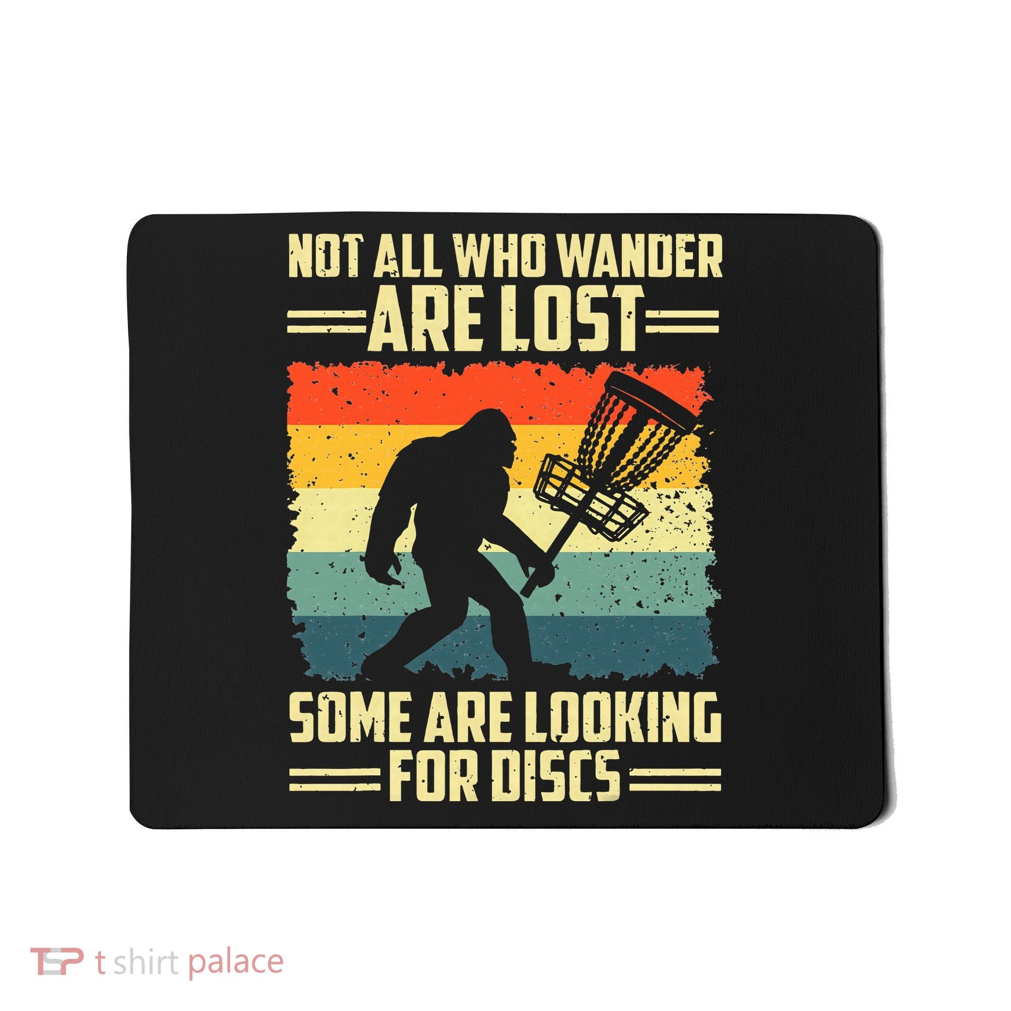 Funny Disc Golf Bigfoot For Disc Golf Players Mousepad