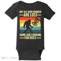Funny Disc Golf Bigfoot For Disc Golf Players Baby Bodysuit thumb 0