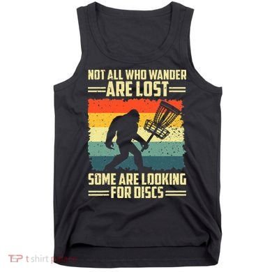Funny Disc Golf Bigfoot For Disc Golf Players Tank Top