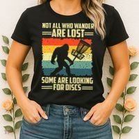 Funny Disc Golf Bigfoot For Disc Golf Players Women's T-Shirt thumb 2