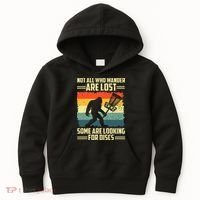 Funny Disc Golf Bigfoot For Disc Golf Players Kids Hoodie thumb 0
