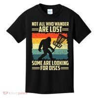 Funny Disc Golf Bigfoot For Disc Golf Players Kids T-Shirt thumb 0