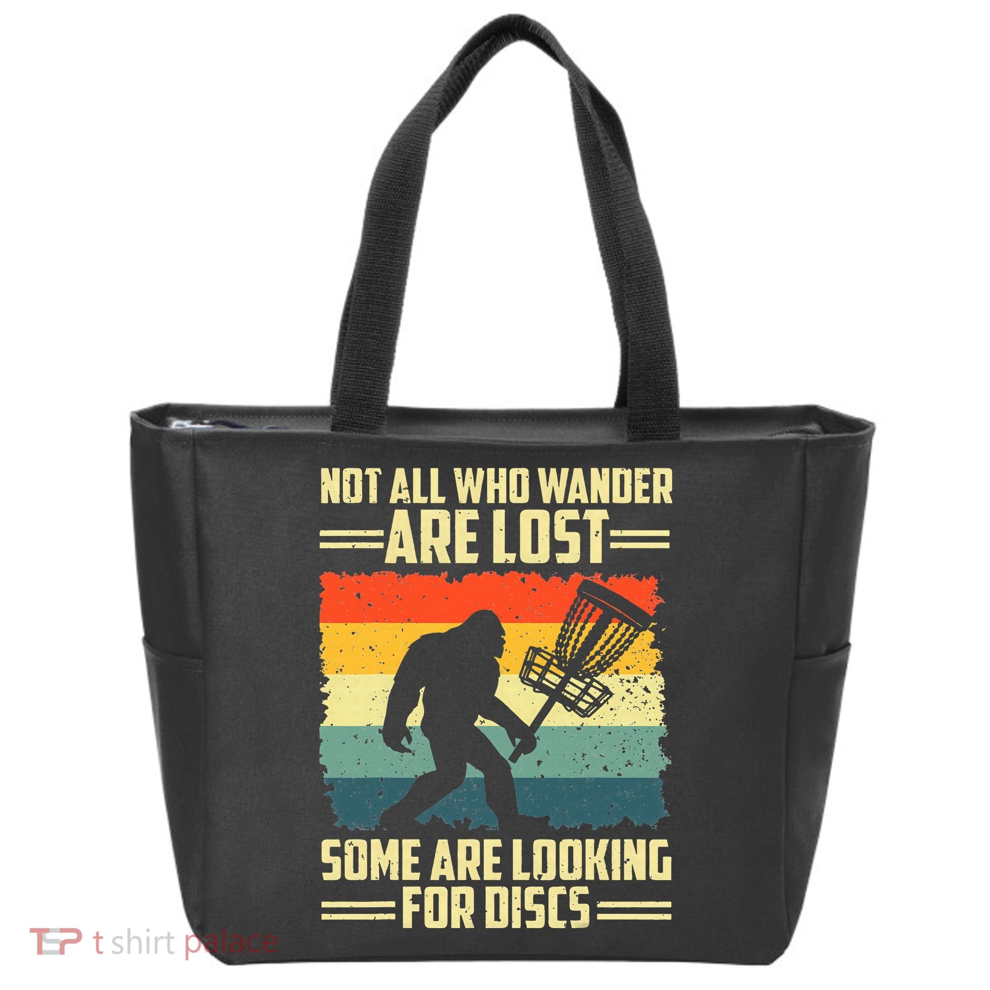 Funny Disc Golf Bigfoot For Disc Golf Players Tote Bag