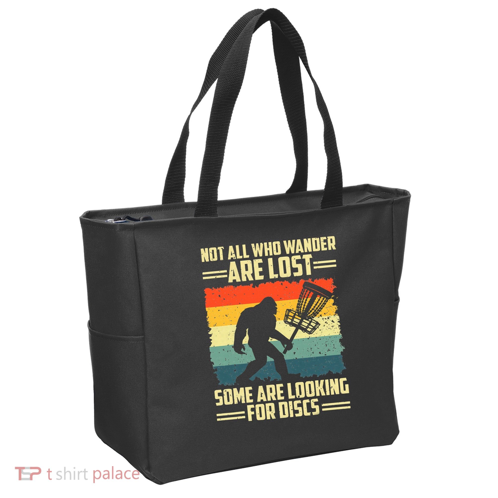 Funny Disc Golf Bigfoot For Disc Golf Players Tote Bag