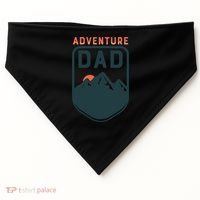 Fathers Day Gift Adventure Dad Gift Hiking Outdoors Camping Gift USA-Made Doggie Bandana thumb 0