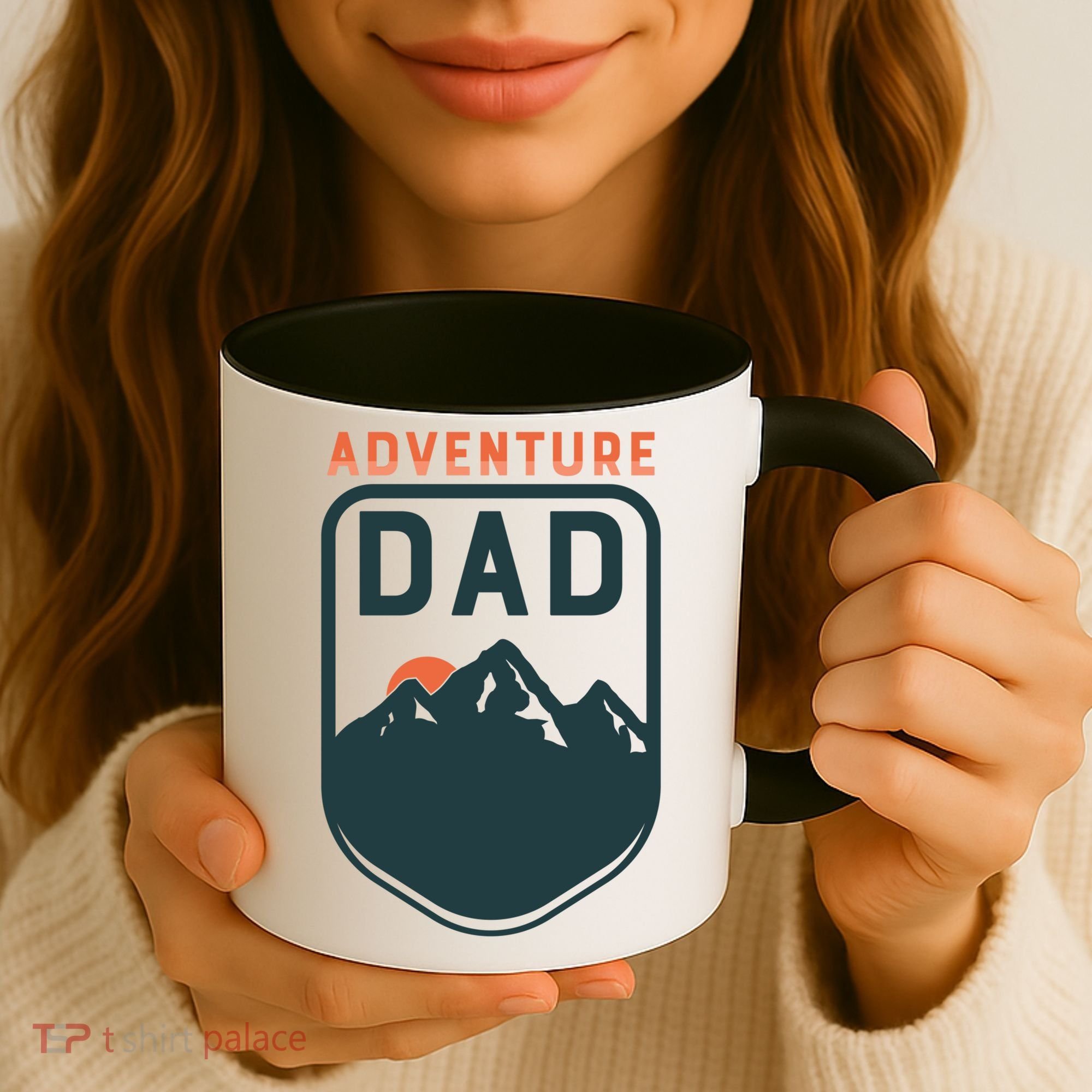 Fathers Day Gift Adventure Dad Gift Hiking Outdoors Camping Gift Coffee Mug