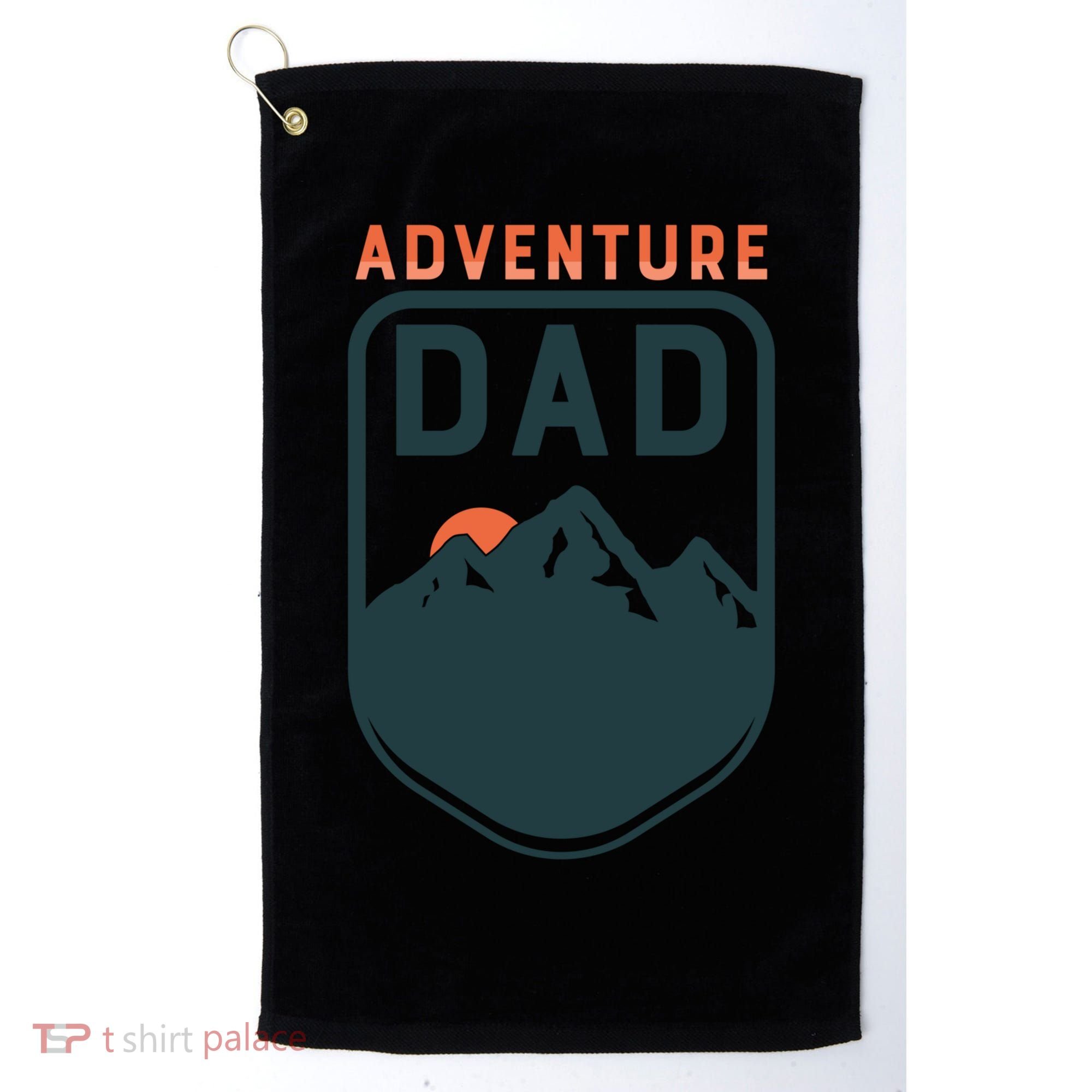 Fathers Day Gift Adventure Dad Gift Hiking Outdoors Camping Gift Golf Towel