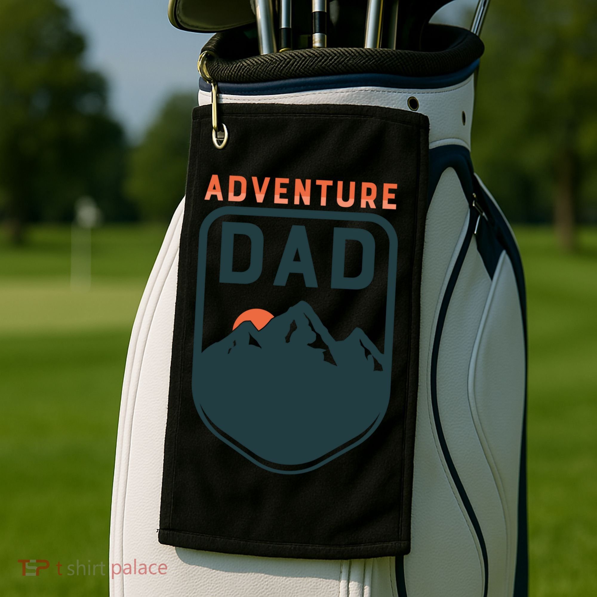 Fathers Day Gift Adventure Dad Gift Hiking Outdoors Camping Gift Golf Towel
