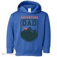 Fathers Day Gift Adventure Dad Gift Hiking Outdoors Camping Gift Toddler Hoodie thumb 0