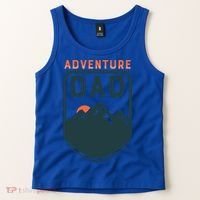 Fathers Day Gift Adventure Dad Gift Hiking Outdoors Camping Gift Tank Top thumb 2