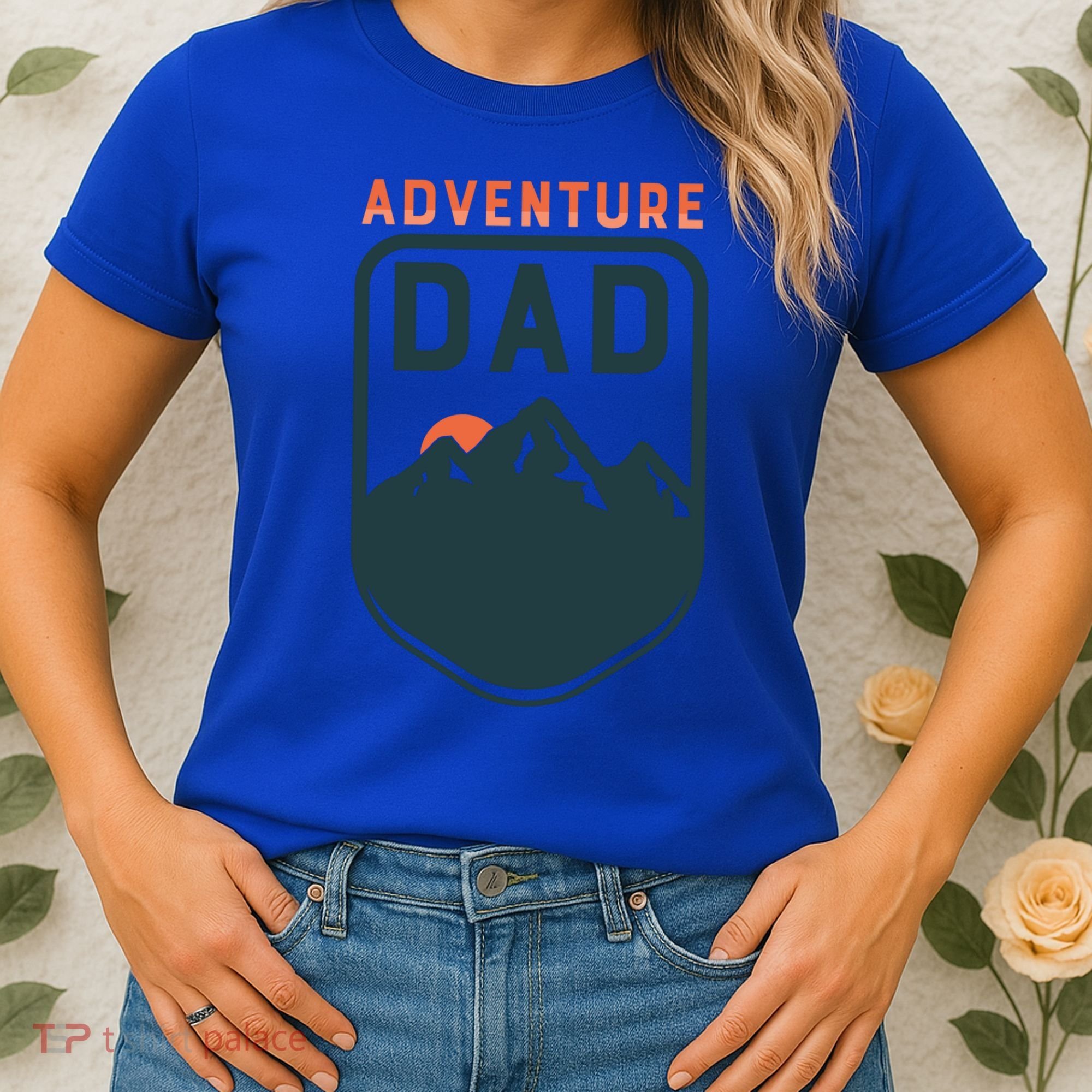 Fathers Day Gift Adventure Dad Gift Hiking Outdoors Camping Gift Women's T-Shirt