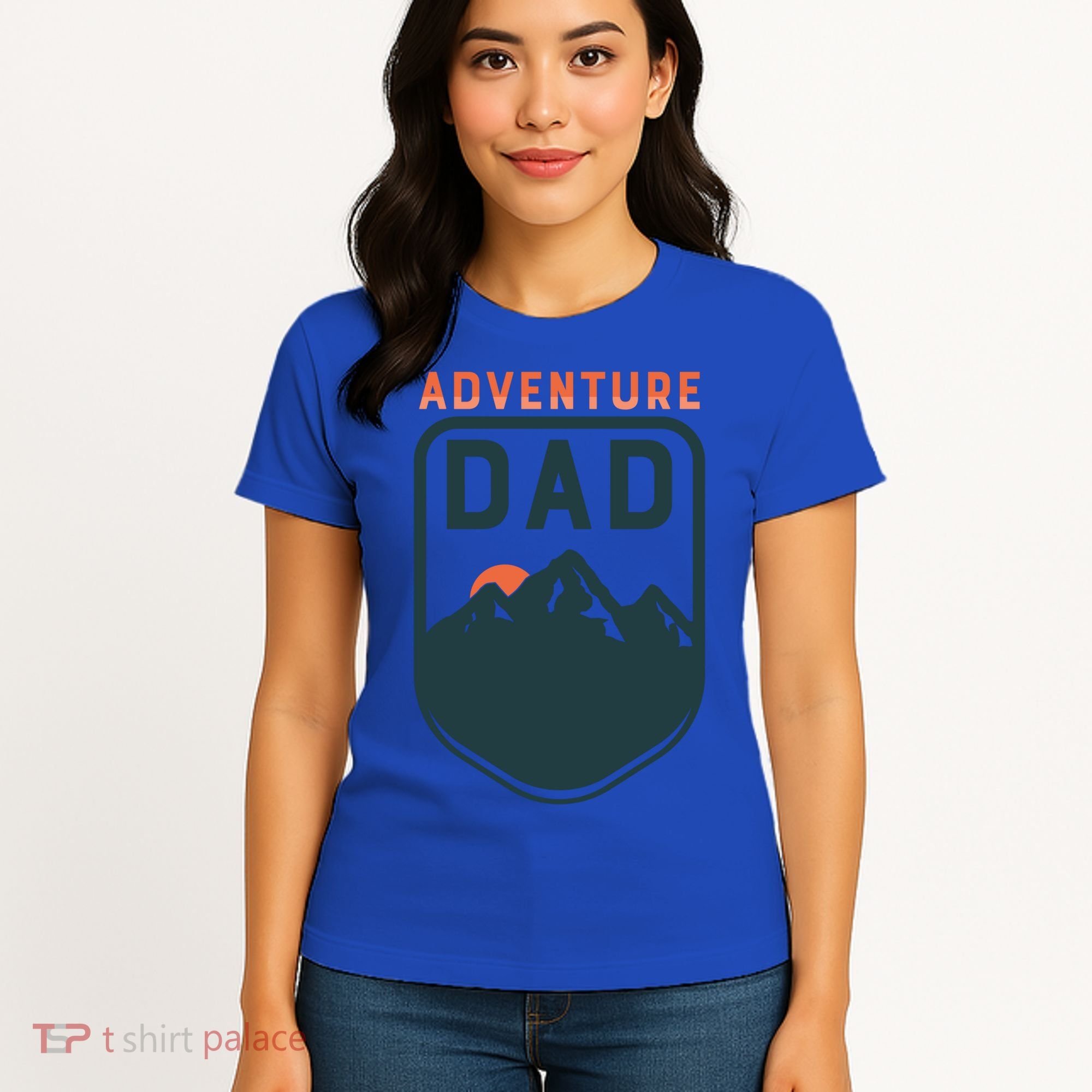Fathers Day Gift Adventure Dad Gift Hiking Outdoors Camping Gift Women's T-Shirt