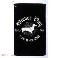 Funny Dog Gift for Dachshund Owners animal Golf Towel thumb 0