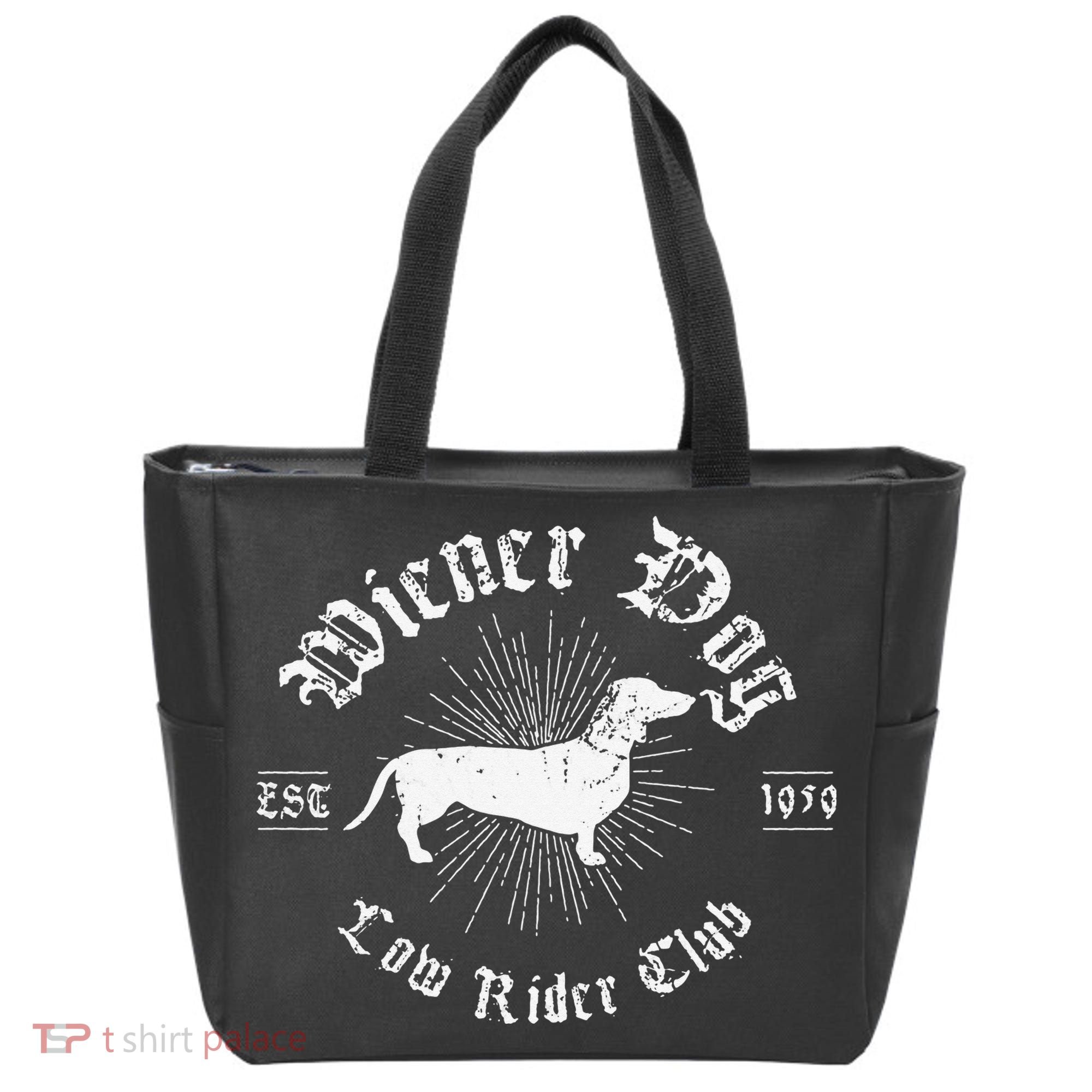 Funny Dog Gift for Dachshund Owners animal Tote Bag