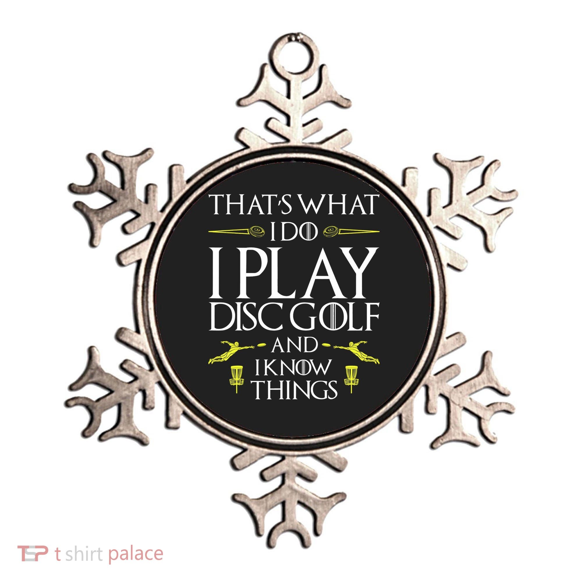 Funny Disc Golf That's What I do I play Disc Golf Ornament
