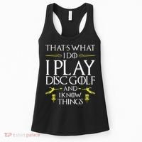 Funny Disc Golf That's What I do I play Disc Golf Women's Tank Top thumb 0
