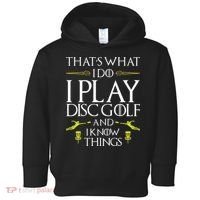 Funny Disc Golf That's What I do I play Disc Golf Toddler Hoodie thumb 0