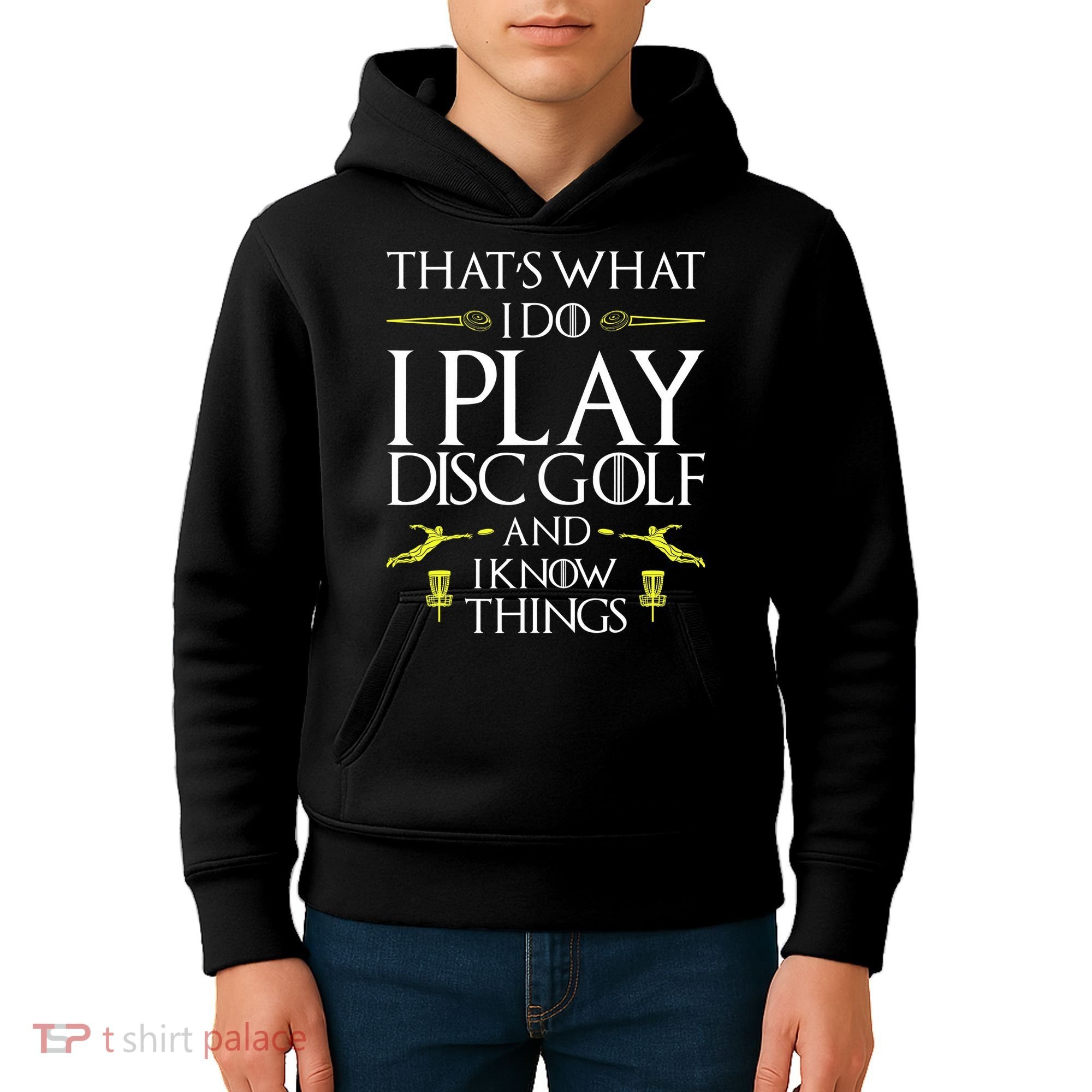 Funny Disc Golf That's What I do I play Disc Golf Kids Hoodie