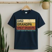 Fathers Day Gift from Grand Dad Grandpa Great Grandpa T-Shirt thumb 2