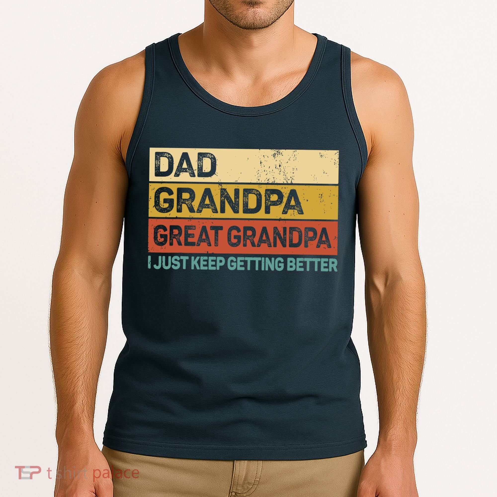 Fathers Day Gift from Grand Dad Grandpa Great Grandpa Tank Top
