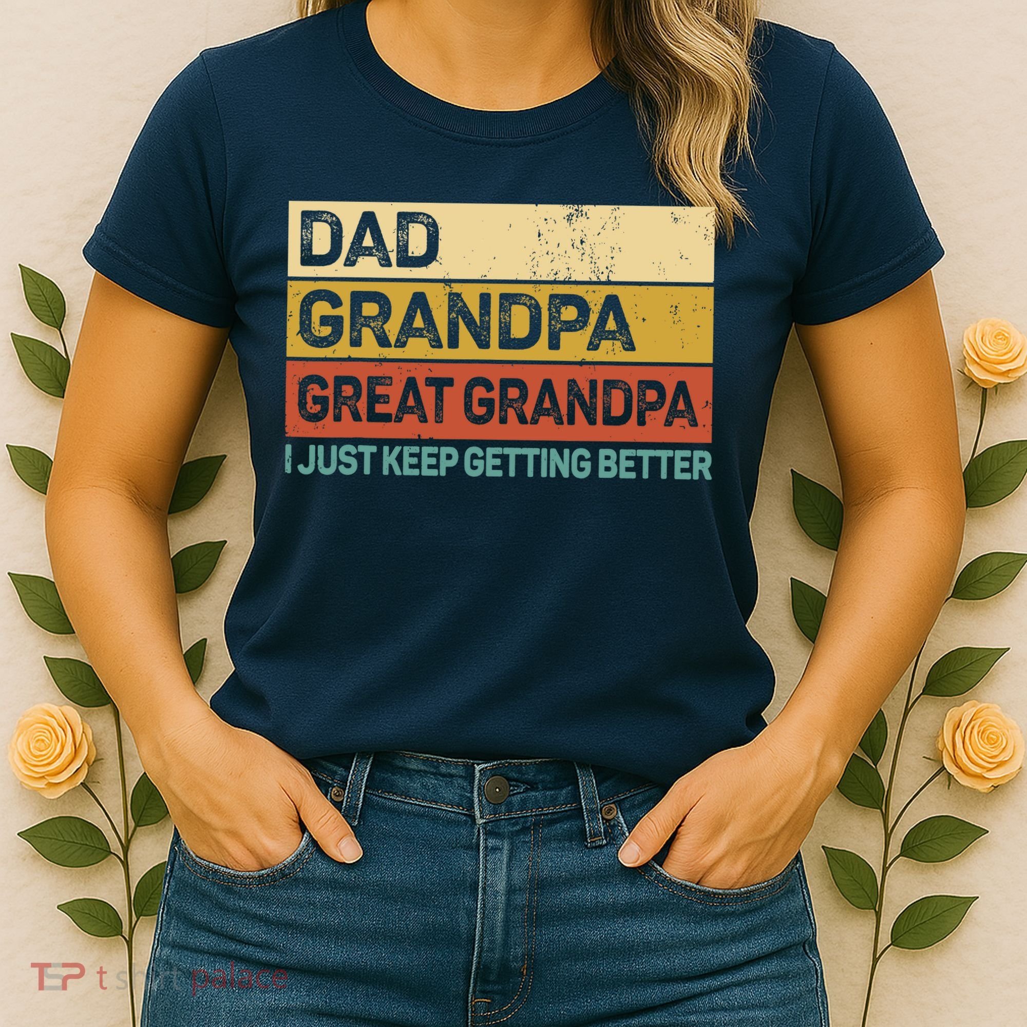 Fathers Day Gift from Grand Dad Grandpa Great Grandpa Women's T-Shirt