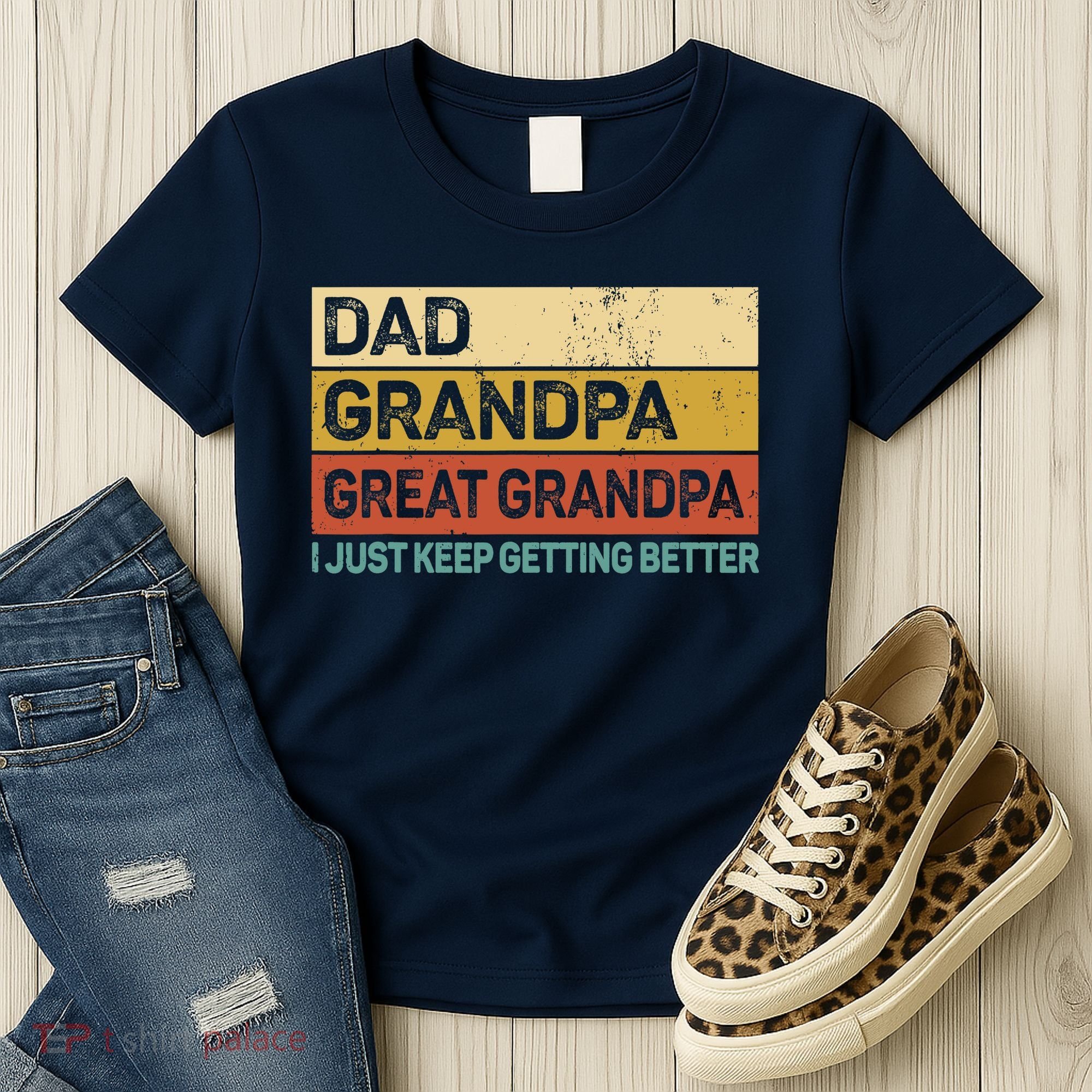 Fathers Day Gift from Grand Dad Grandpa Great Grandpa Women's T-Shirt