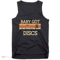 Funny Disc Golf Humor Golfer Pun Couples Tank Top thumb 0