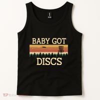 Funny Disc Golf Humor Golfer Pun Couples Tank Top thumb 2